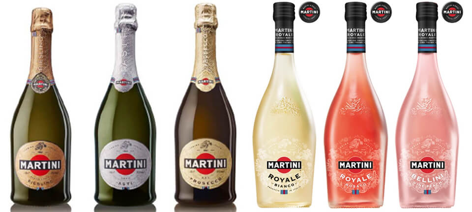 Martini & Rossi veste aperitivi e spumanti con packaging green e tecnologici