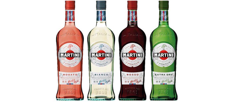 Tempo di aperitivo? Ecco le nuove bottiglie di Martini, frutto del recente progetto di restyling lanciato dall’azienda
