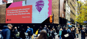 Immagine della campagna Spotify realizzata in Inghilterra