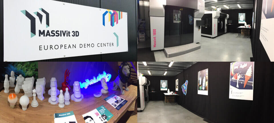Nuovo centro demo in Belgio per Massivit 3D