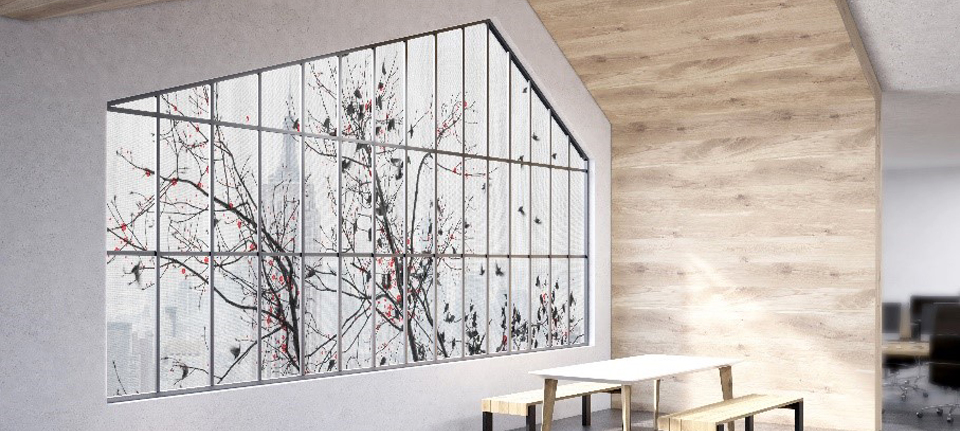 Avery Dennison distributore unico delle pellicole in tessuto di Lampe Textiles
