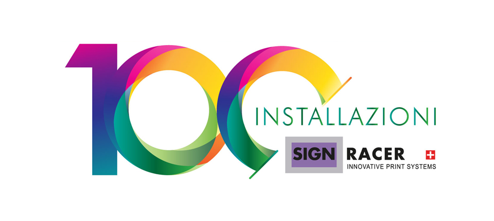 Errelle srl raggiunge il traguardo delle 100 installazioni di stampanti industriali Signracer in Italia